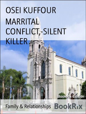 cover image of MARRITAL CONFLICT,-SILENT KILLER